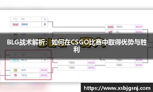 BLG战术解析：如何在CSGO比赛中取得优势与胜利